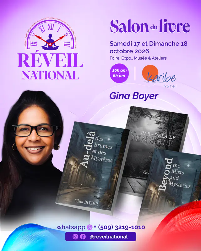 Gina Boyer, Salon du livre